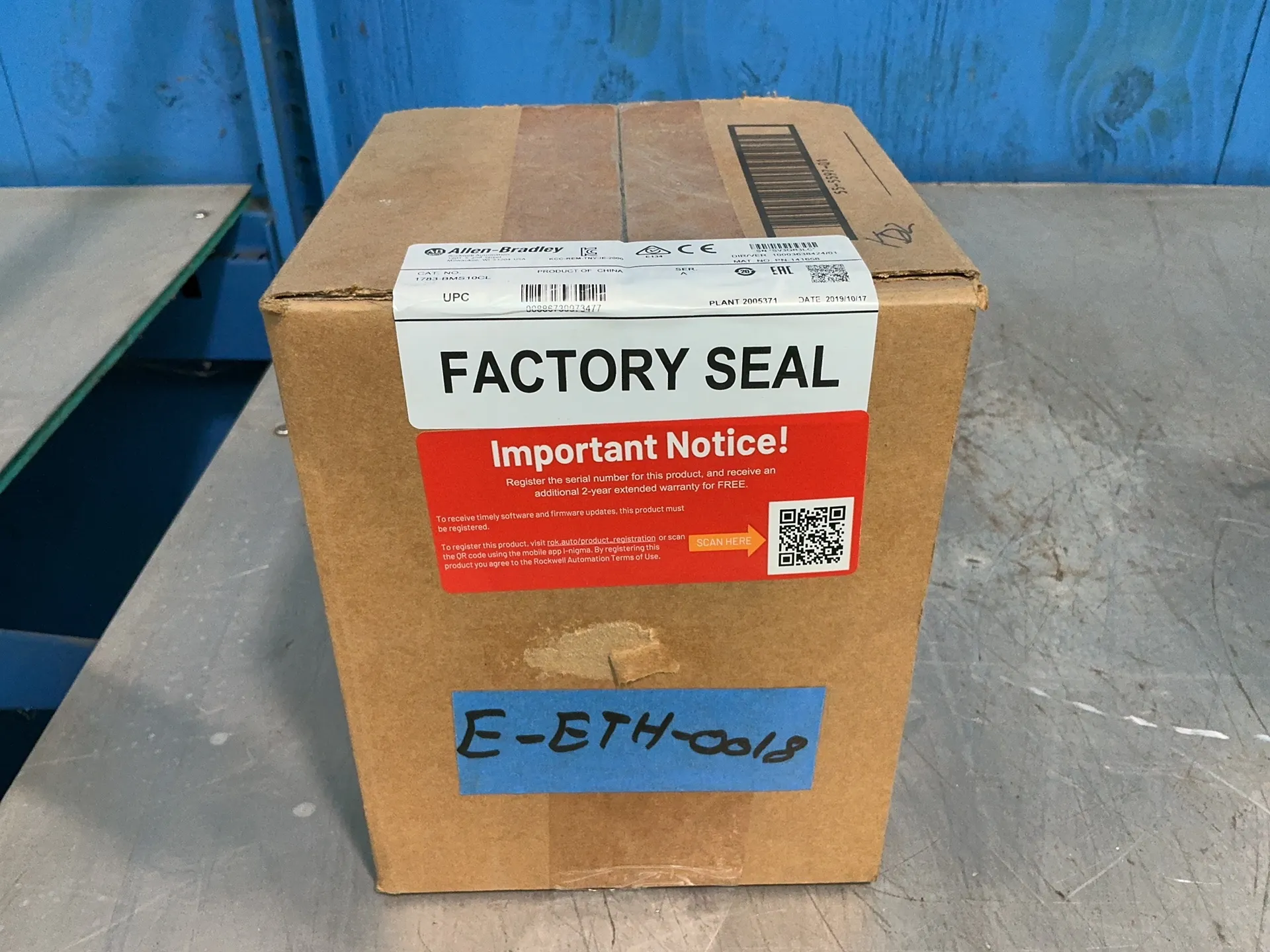 Allen-Bradley #1783-BMS10CL, PLC module, new, 2019
