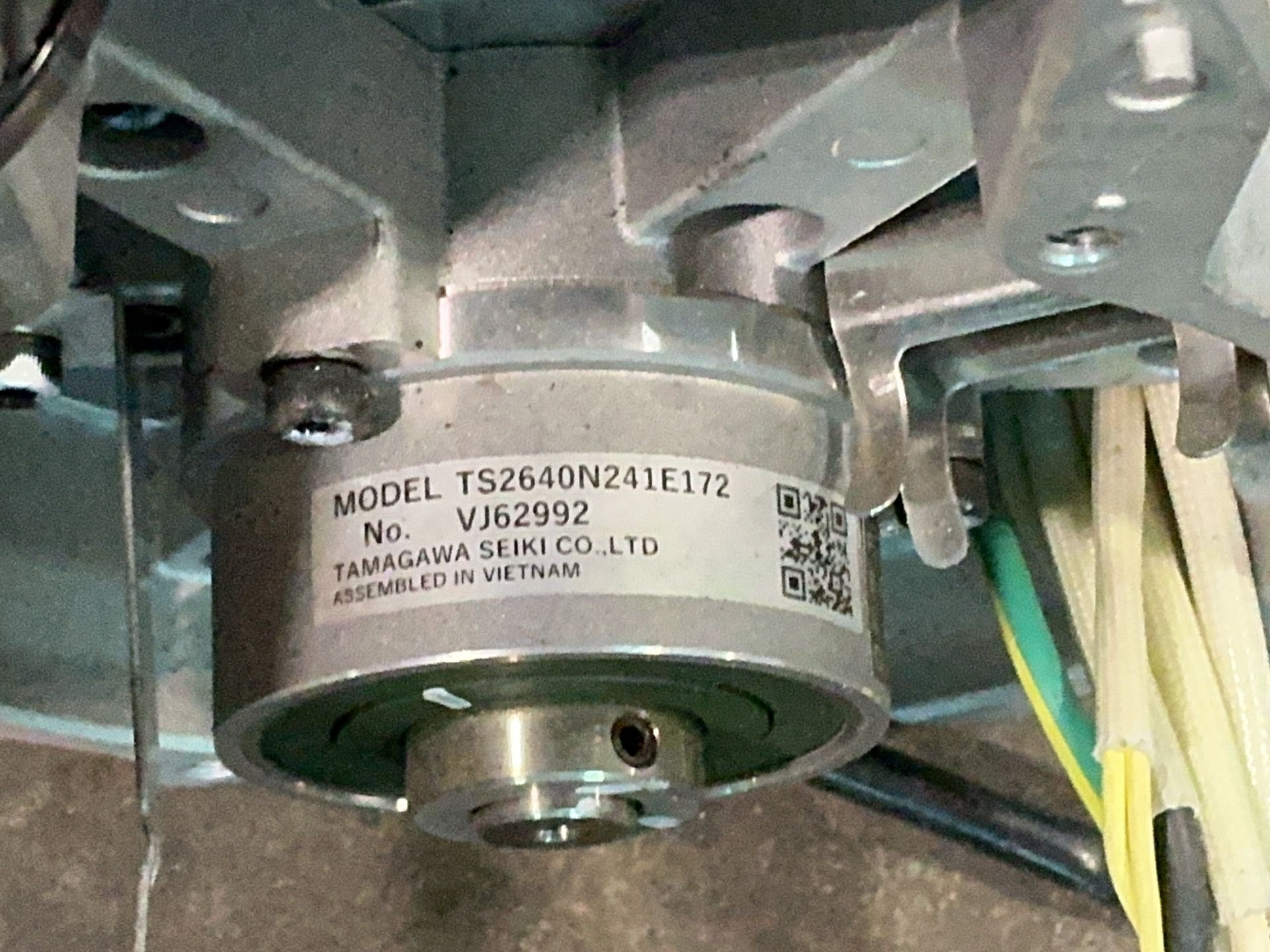 ABB #3HNA008029-001, AC Servo Motor, 2.09 KW, 2400 RPM, 10 Amps, 400 Volts, 2023, AS IS