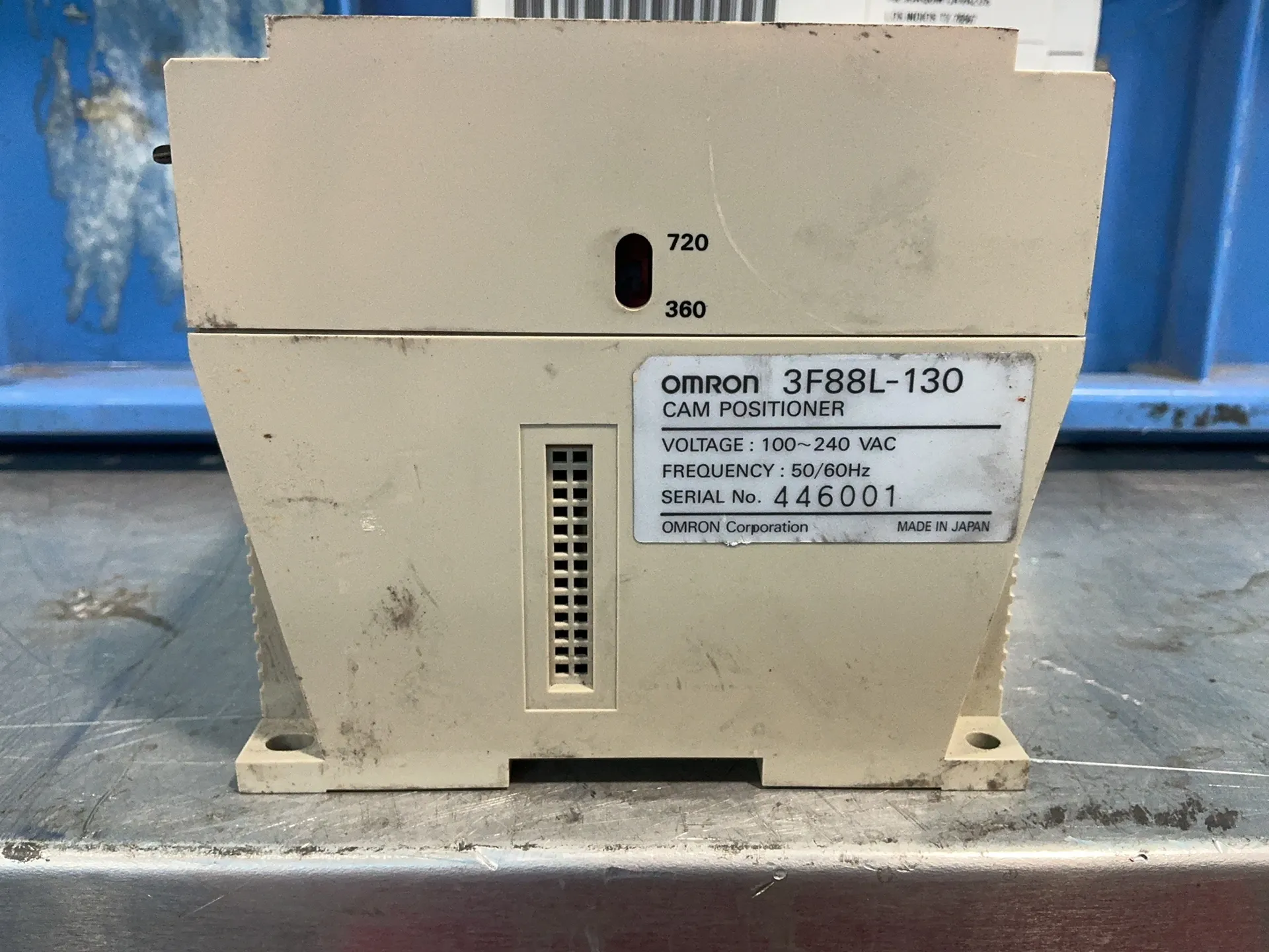 Omron #3F88L-130, cam positioner, LOT of 7