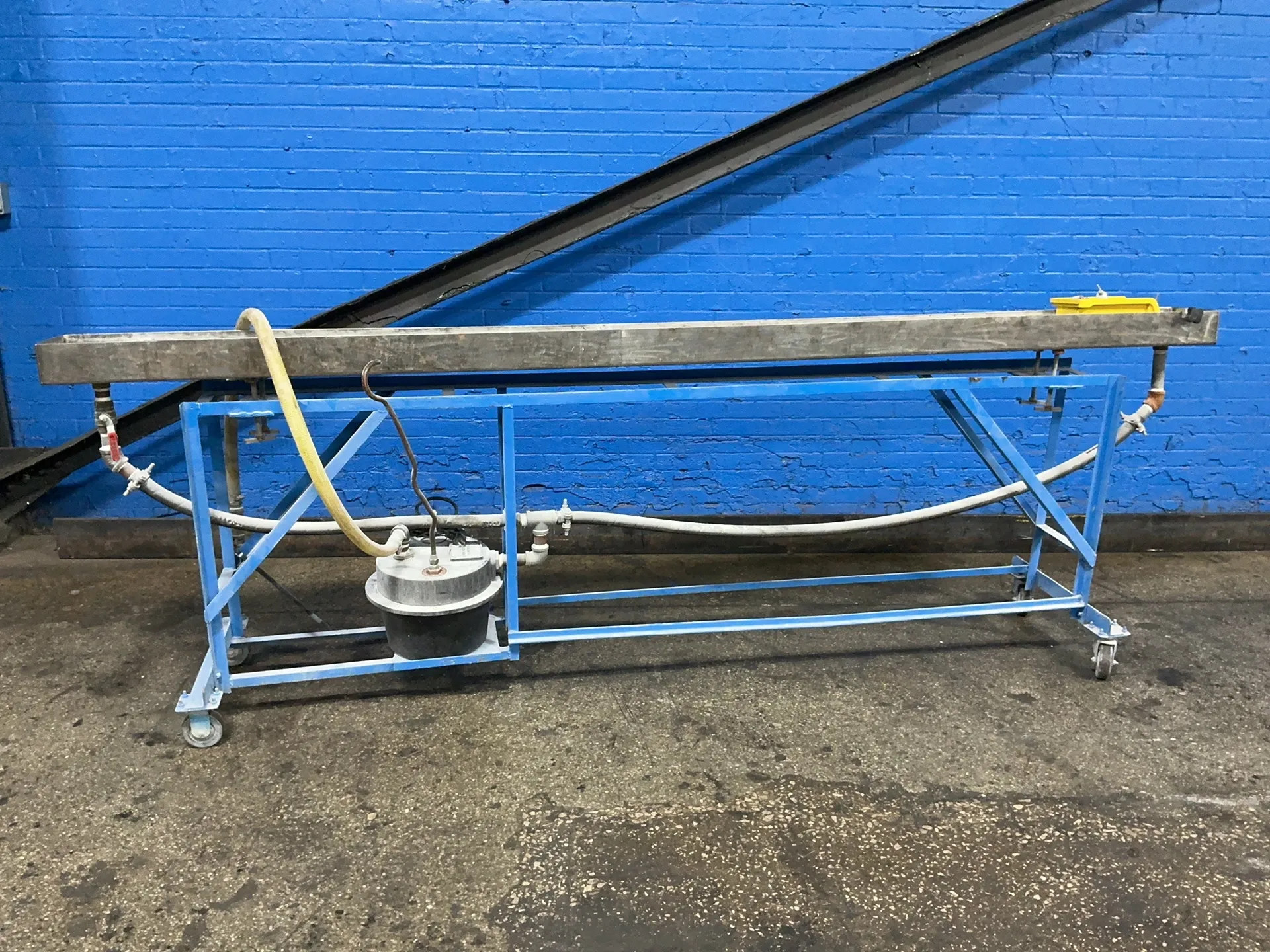 8" x 120" x 3" water bath, filter housing, extra hardware