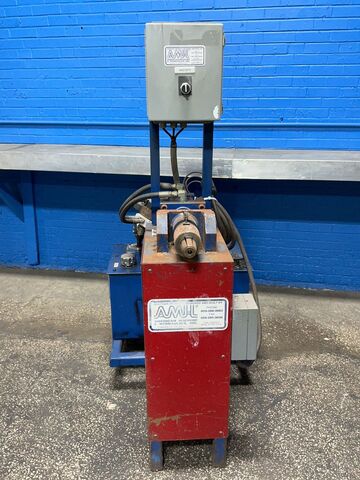 AMH, Plate Beveling Machine, hydraulic unit, 5 HP, 1740 RPM, 230/460 V.