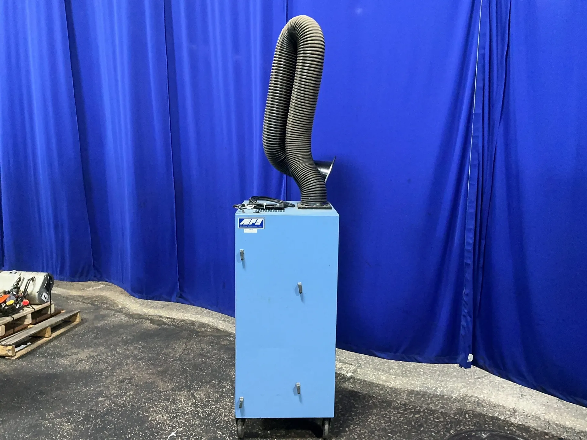 Airflow Systems #MINI-PAC-LTK, Fume Collector, 1/2 HP, 1625 RPM, 7.4 A, 115 V., 1993