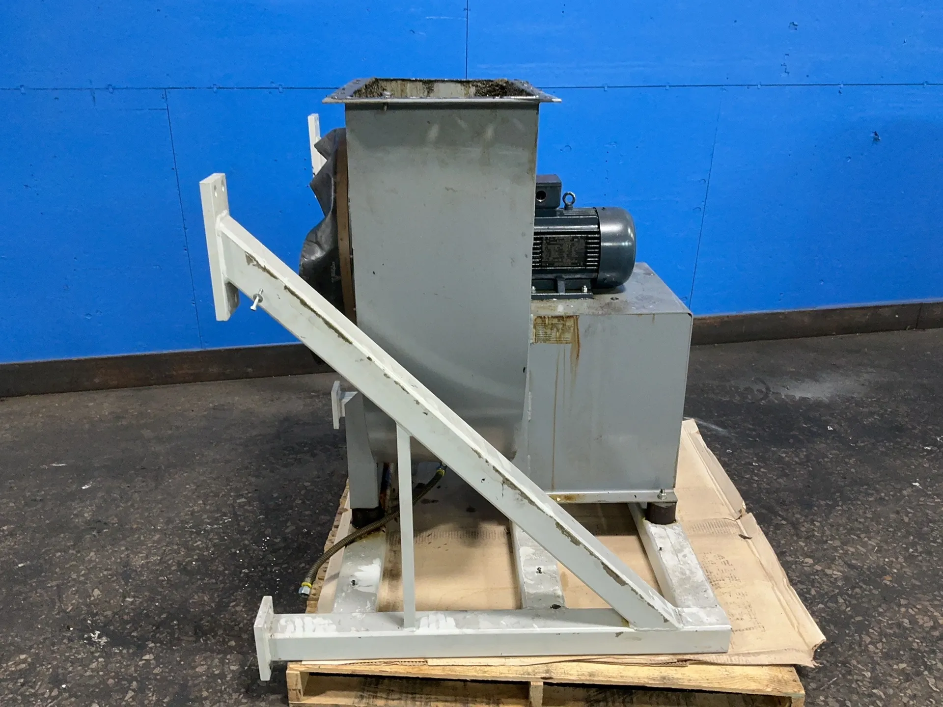 6000 cfm, New York Blower, Blower, 22 PLR, 5 HP, 1758 RPM, 13/6.5 A, 230/460 V., 2014