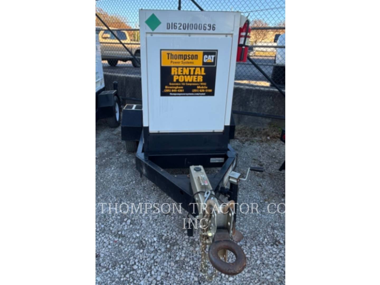 20 KW Shindaiwa DGK25, Diesel, 1800 RPM, 480V, 10760 hours, 2023