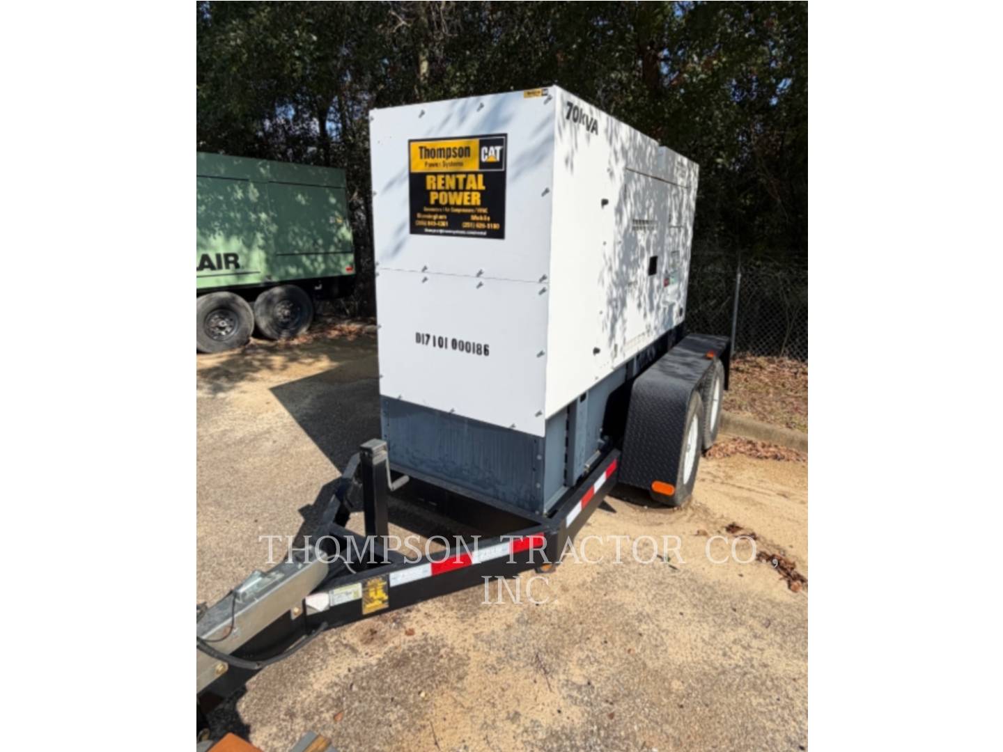 56 KW Shindaiwa DGK70, Diesel, 1800 RPM, 120V, 11362 hours, 2023