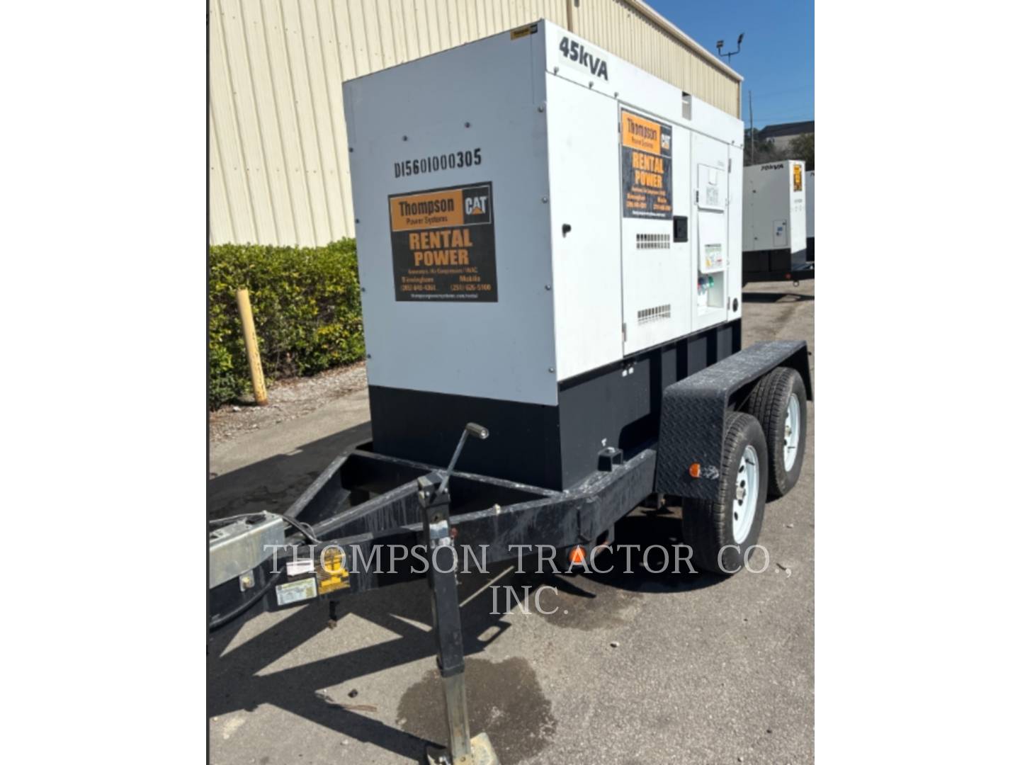 36 KW Shindaiwa DGK45, Diesel, 1800 RPM, 120V, 11721 hours, 2023