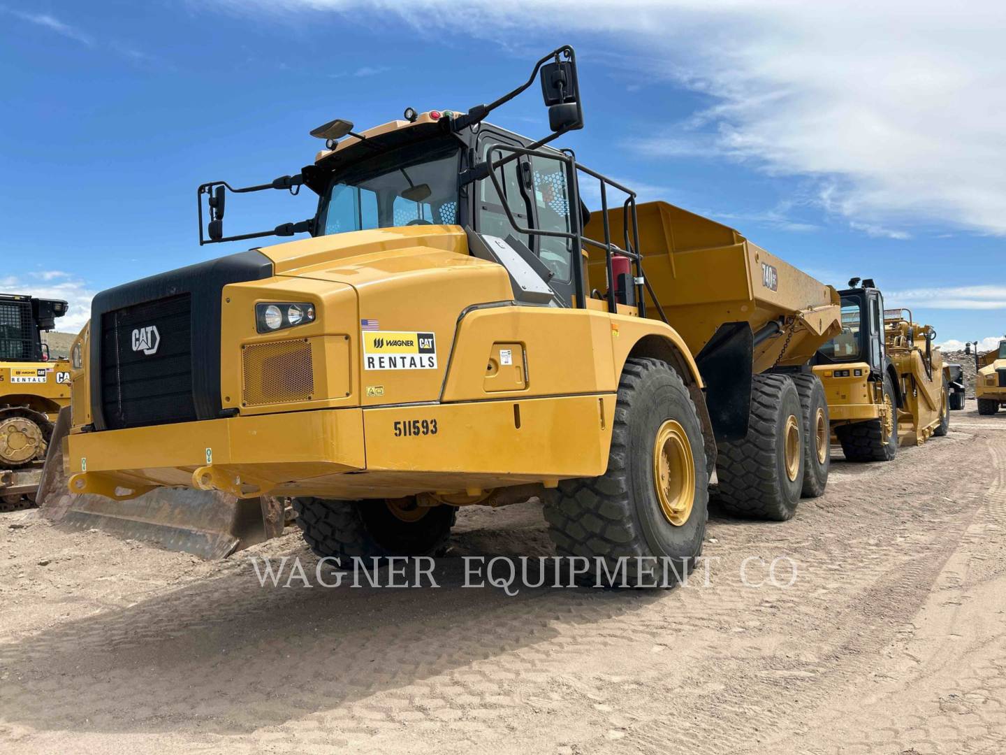 Caterpillar 740GC, Articulated Truck, 2977 hours, S/N: 3T805966, 2024