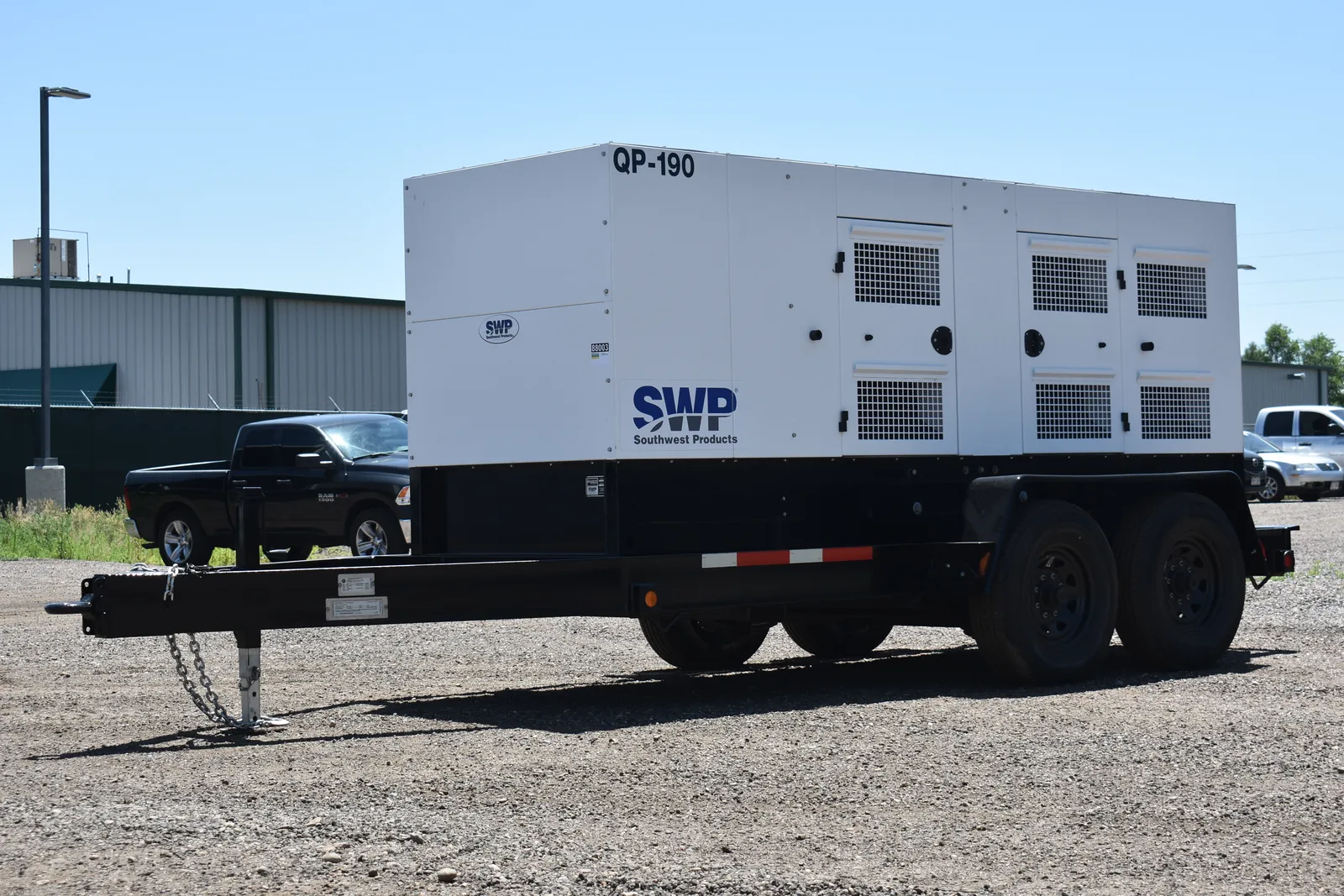 150 KW SWP #APKXL06.6PJ1, diesel generator, voltage selector switch, 9553 hours, 2012