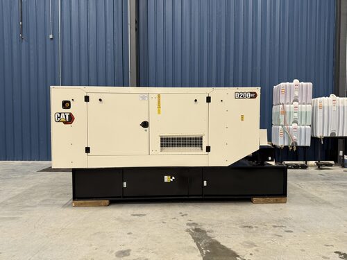 200 KW Caterpillar #D200-GC, diesel generator set, 480/277 Volts, 3-phase, 315 HP, C7.1 engine, EPA Tier 3