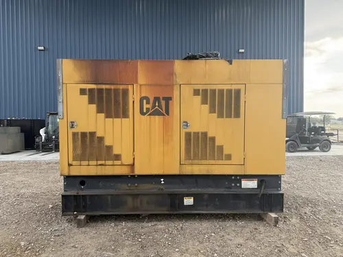 400 KW Caterpillar #3406C, diesel generator set, 480 Volts, 3-phase, 1602 hours, 587 HP @ 1800 RPM, weather