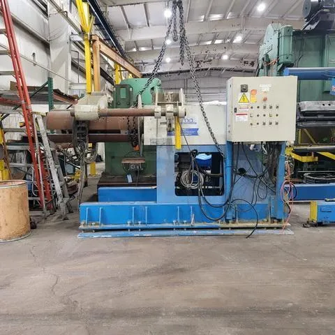 20000 lb. Puma Mandrel Uncoiler and Coil Car, 60", 16"-20" ID