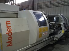 Modern #BNC-2280XL, 22" swing, 80" between centers, 4-1/8" spindle bore, 80-3500 RPM, #MT5, 20 HP, new