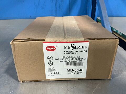 Fireye #MB-604E, Expansion Board, 4 burners, 120 Volts, new