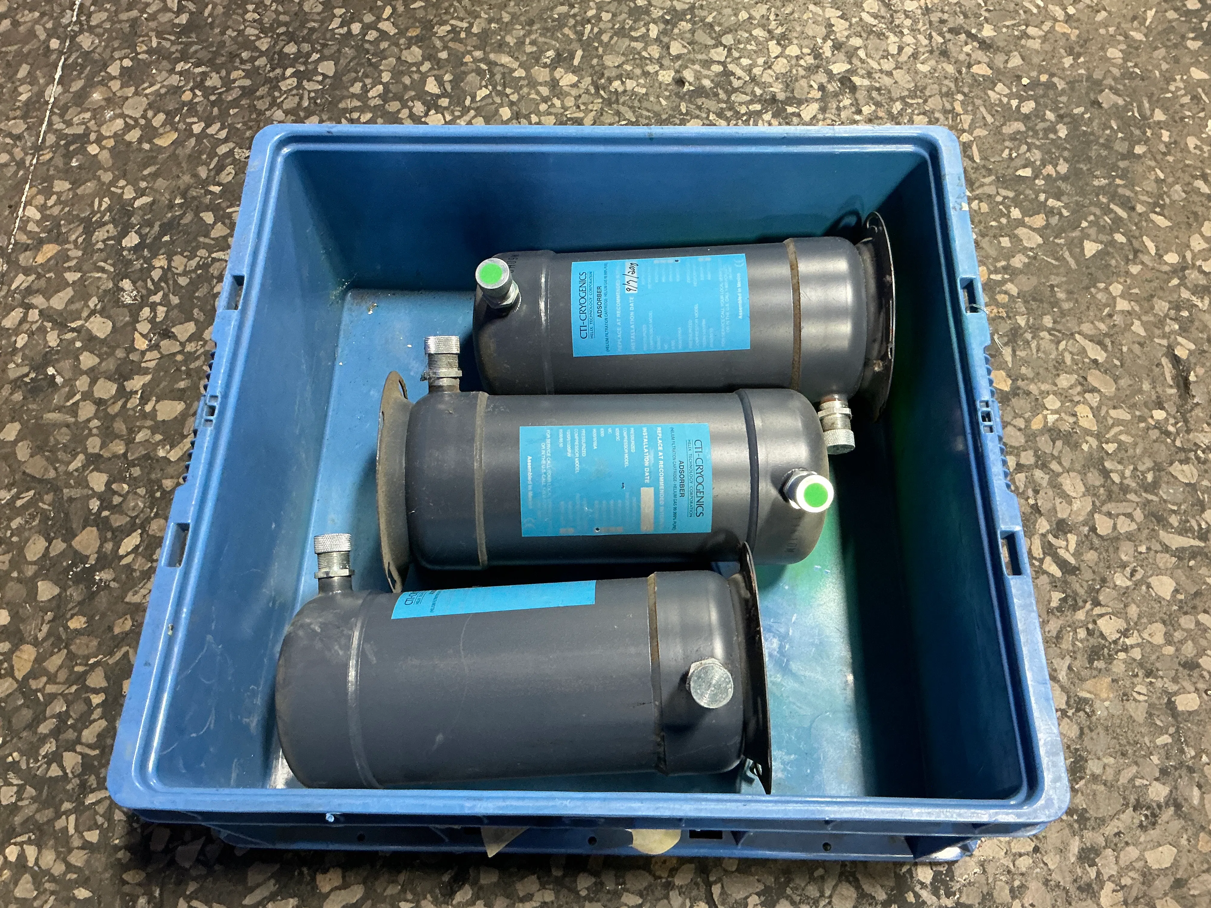 CTI-Cryogenics, Absorber, LOT of 3