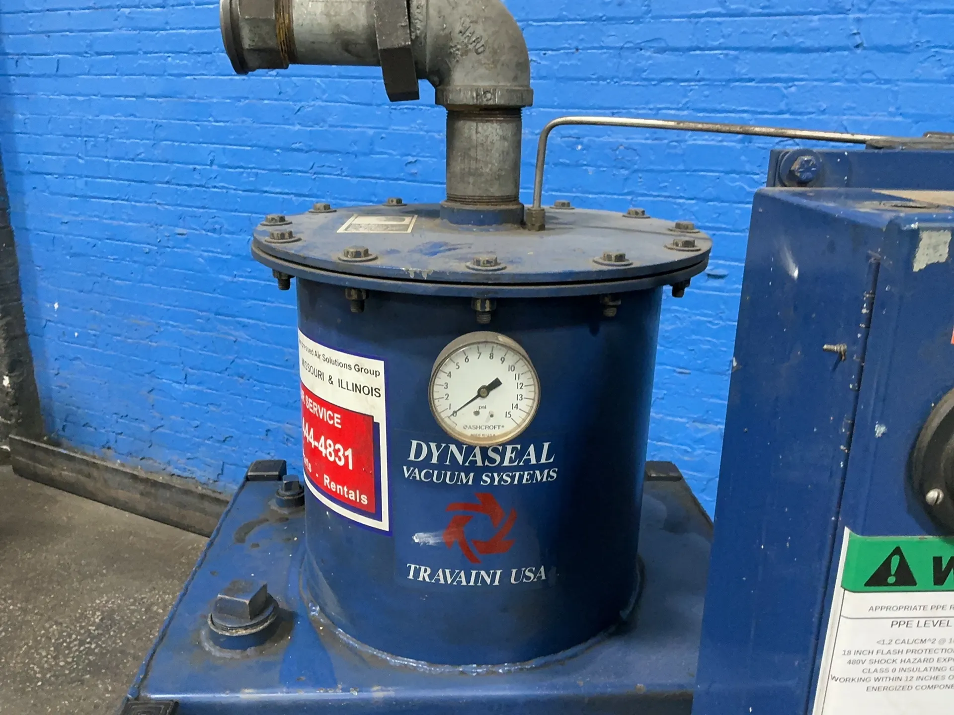 HTE Technologies #TR0160V1A, Pump, 10 HP, 1760 RPM, 230/460 V.
