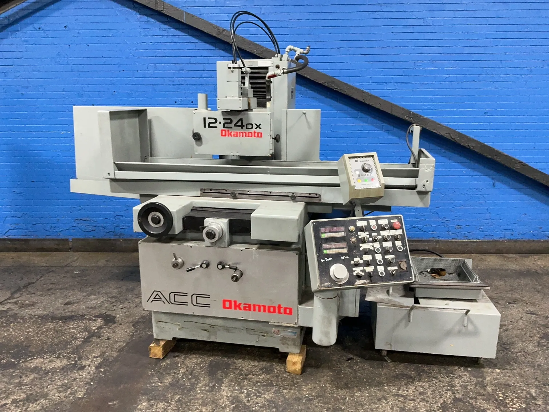 15" x 23" Okamoto #ACC-124DX, Surface Grinder, 1740 RPM, 230/460 V.
