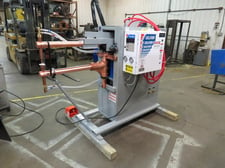 120 KVA Spot Weld #RR-120-30-460-1, 460 V., 30" throat, 2.5" round copper arms