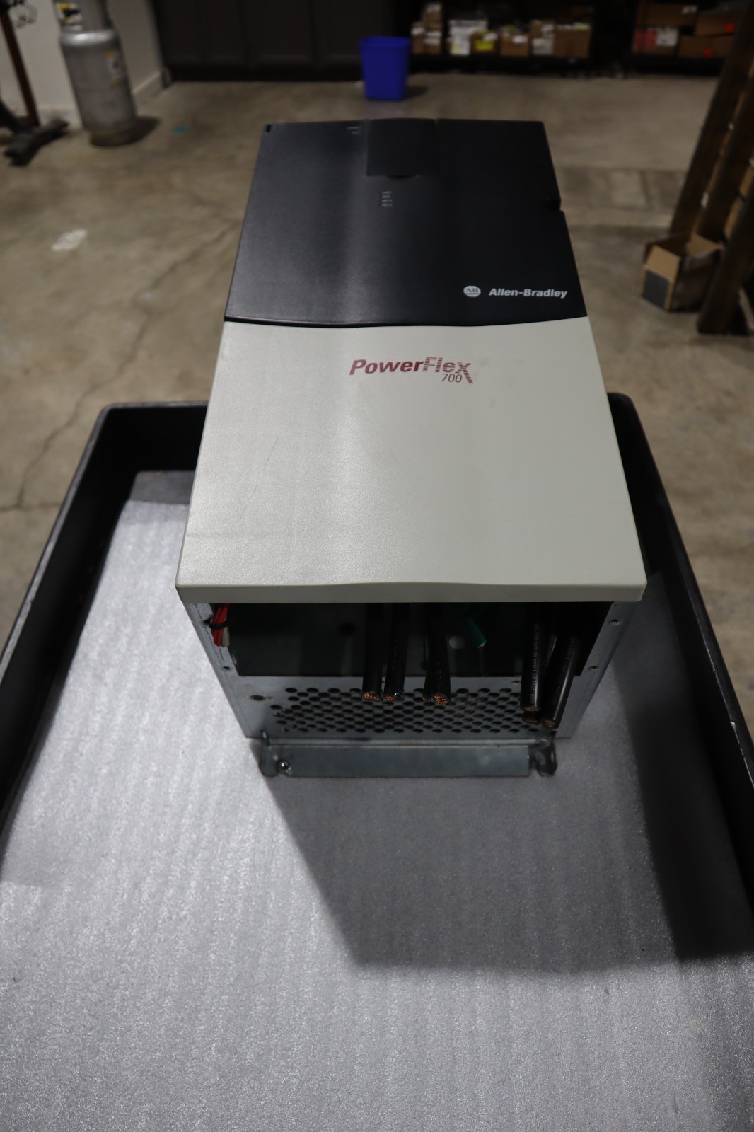 Allen-Bradley #20BD125A0AYNANC0, PowerFlex 700 AC Drive, 480 VAC, 60 Hz.