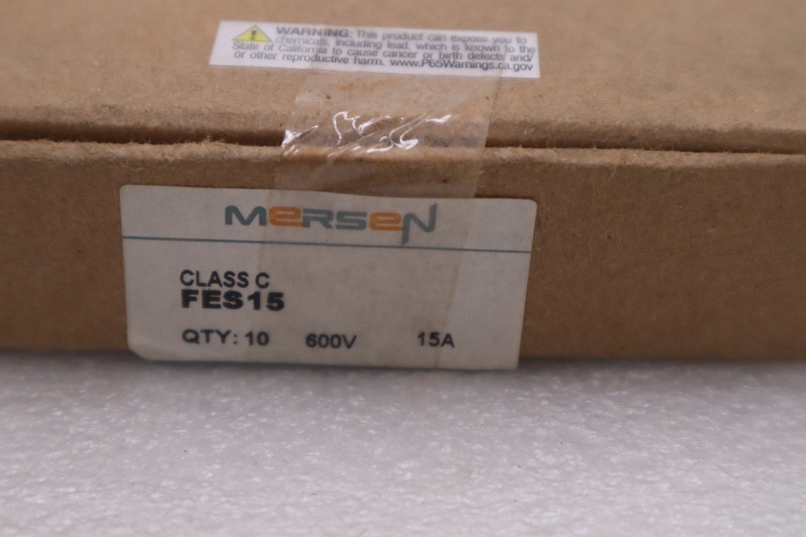 15 Amp 600 Volts Mersen #FES15, Fuse, LOT of 10