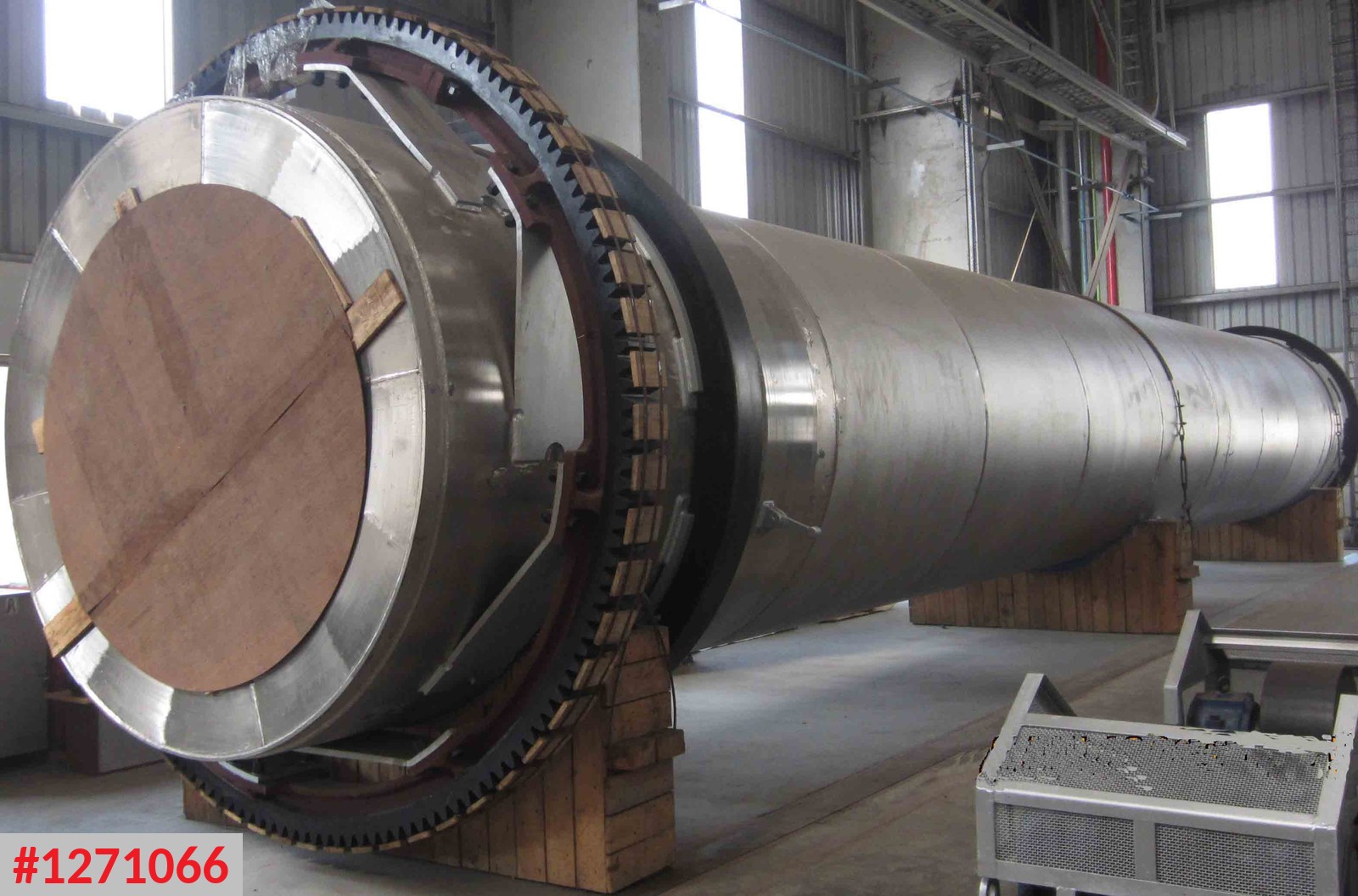 Diámetro 996" x 768" largo, calcinador rotatorio, Inconel 800HT, 950°C, a gas, sin usar