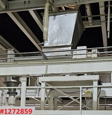 Acrison, volumetric feeder, 2-screw, sanitary Stainless Steel, 3 HP main, 1 HP dribble