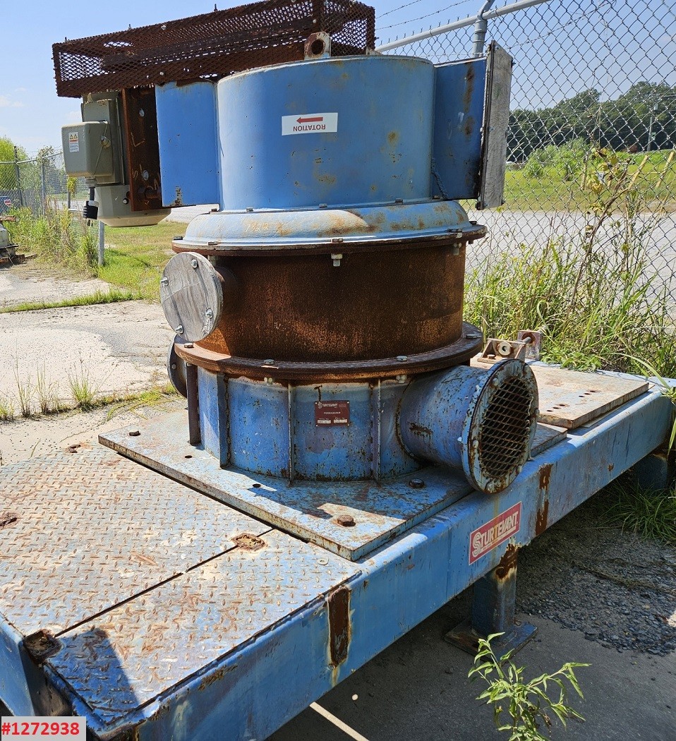 Sturtevant #Powderizer, pulverizer, model 3, ACM, 150 HP, Carbon Steel