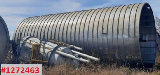42620 galón silo, 14' 6" x 32' con cono de 7', Aluminio, 5697 cu.ft. (2 disponibles)