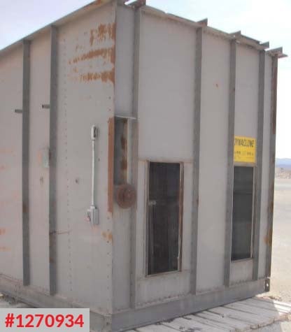 2239 sq.ft., Sly #Dynaclone-A6, dust collector, Carbon Steel, reverse pulse, envelope