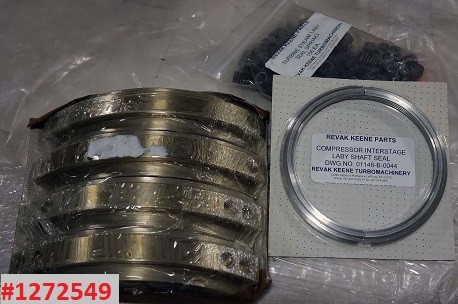 Compressor parts, syngas compressor spares, Never Used