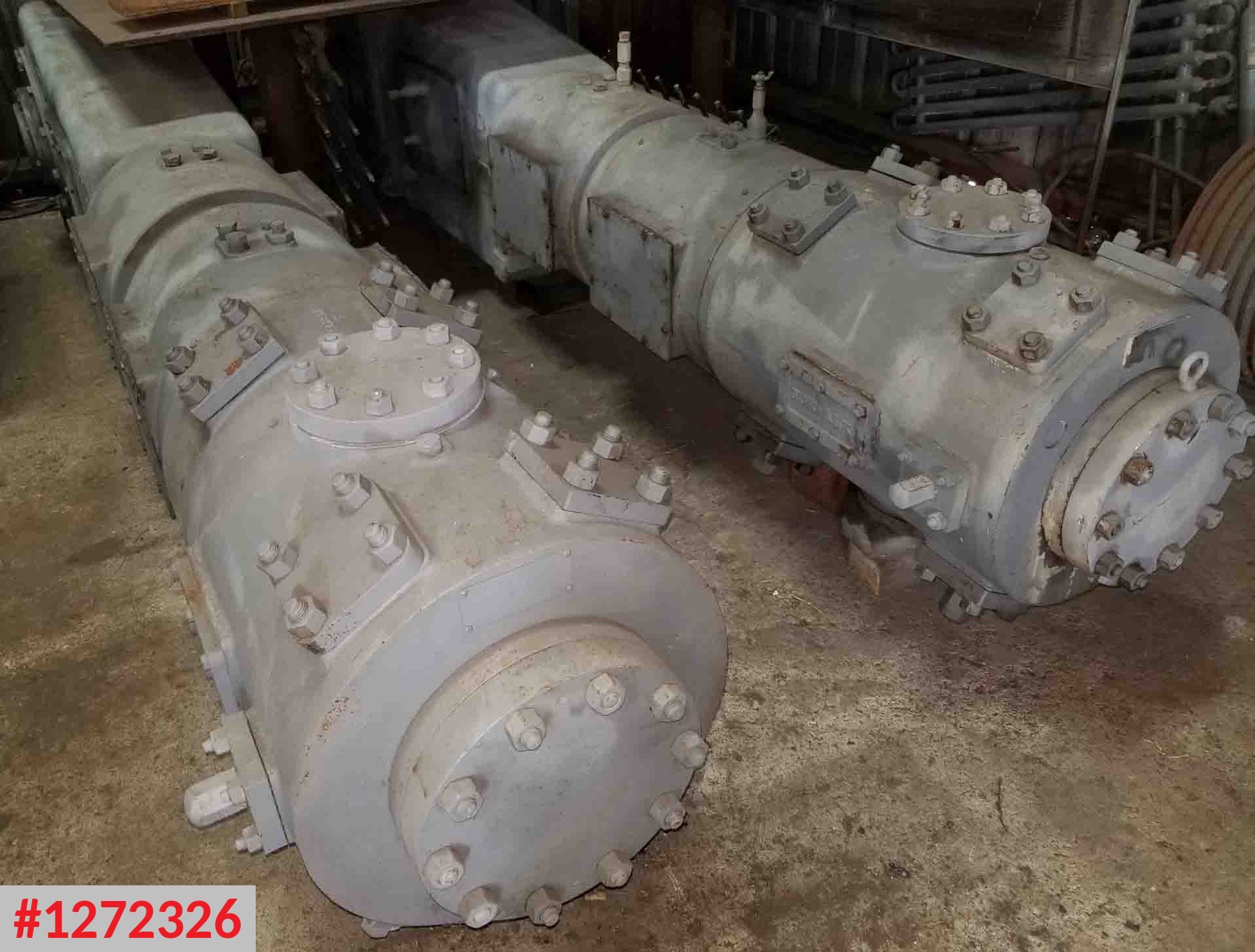 Norwalk #TDR-S, reciprocating compressor, 230 ICFM @ 457 psi, TDR-5, 9 x 12, 75 HP, gas (2 available)