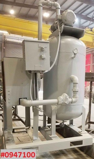 28 cfm @ 29" Hg, Busch #RA0040-A005-1102, vacuum pump, Carbon Steel, 2 HP
