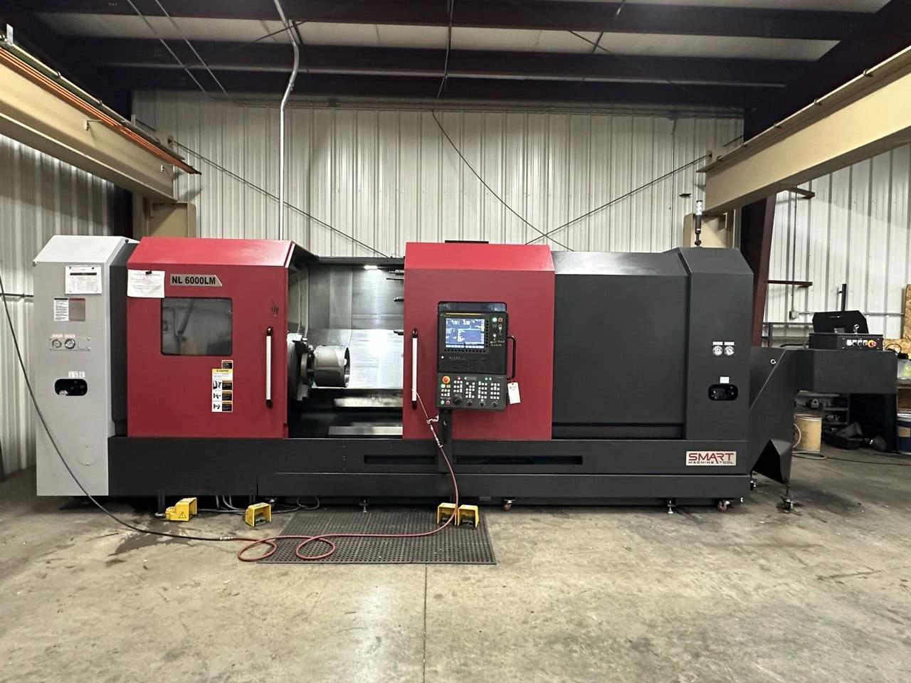 Smart Machine Tool #NL6000LM, CNC Lathe, 35.43" turning diameter, 86.61" turning length, 24" chuck, 6.5" bar