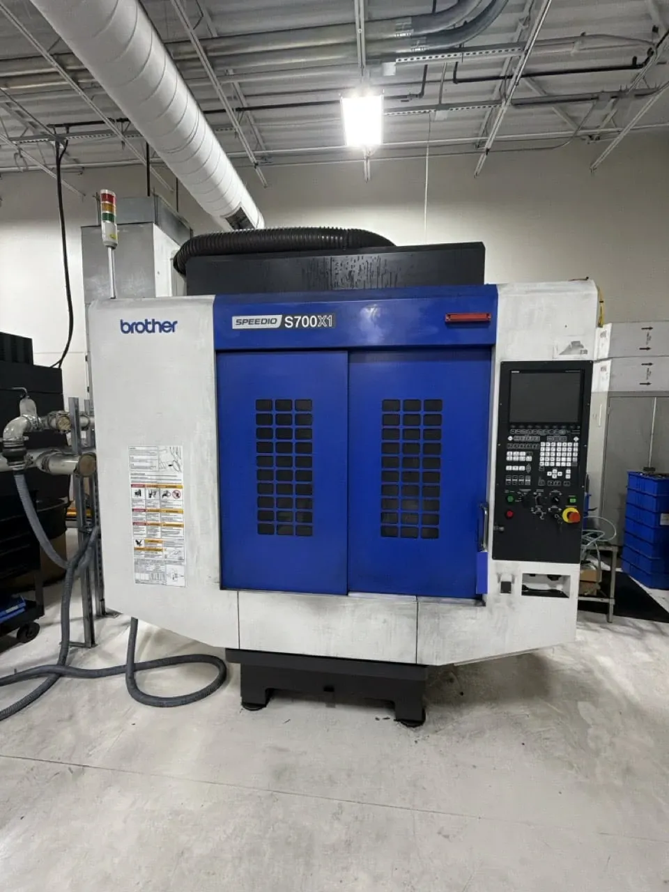 Brother #Speedio-S700X1, 5-Axis CNC Drilling & Tapping Center, 27.6" X, 15.7" Y, 11.8" Z, 31.5" x 15.7"