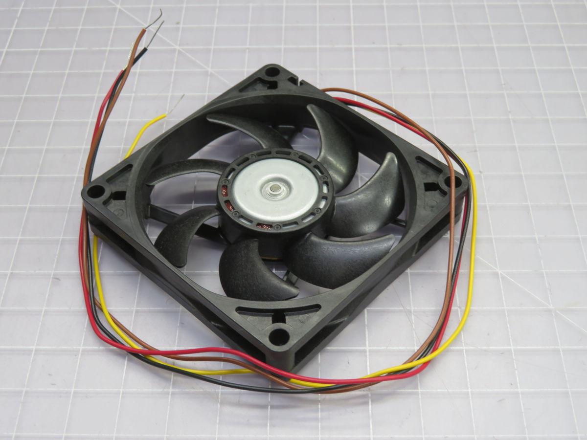 Sanyo Denki #9GA0824P7G001, DC axial fans, 80 mm, 24 V. DC, LOT of 36