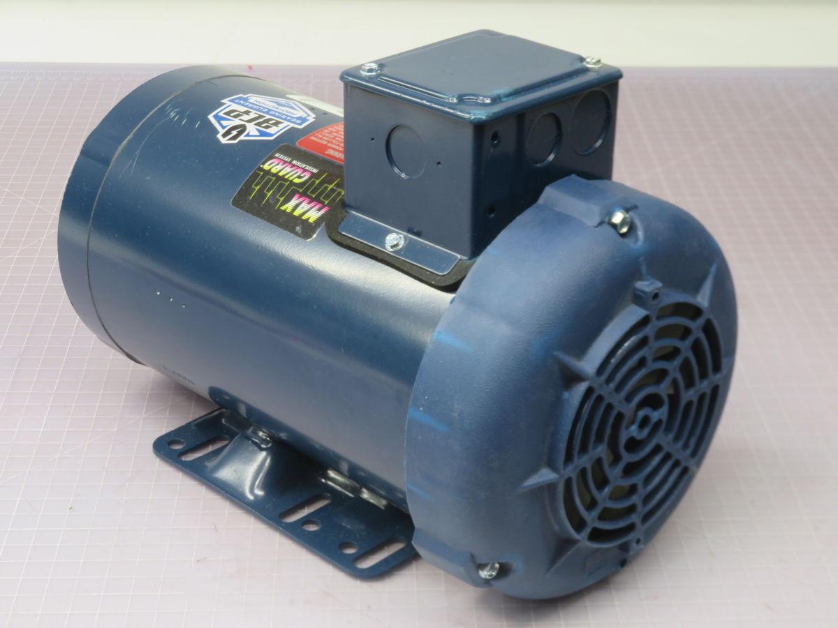 1.5 HP 1800 RPM Marathon #145TTFR16331AA, Frame 145TC, general purpose motor, 230/460 Volts