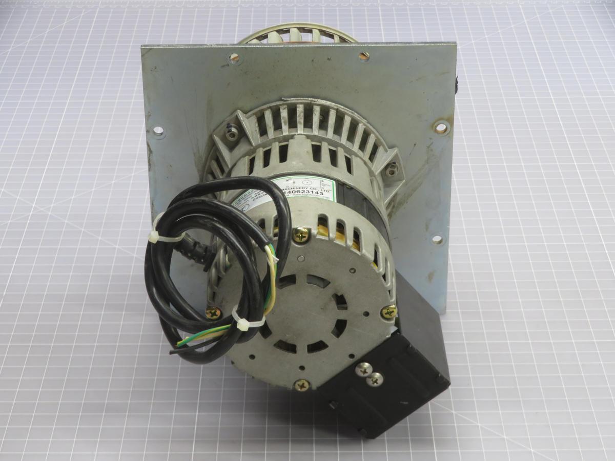 2900 HP motor de inducción con capacitor Cheonbok RPM Machinery #CBM-9230, con rueda soplante, 44 W, 0.49