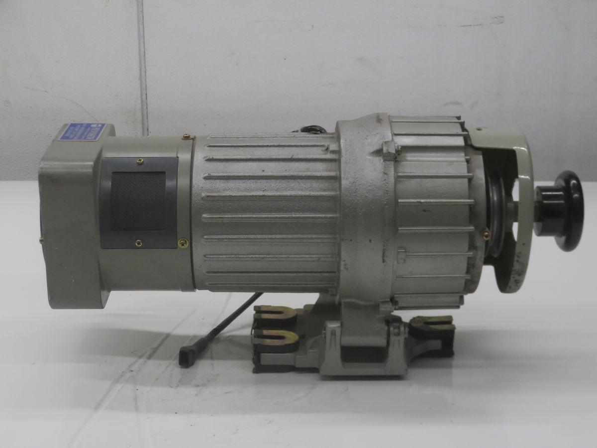3/4 HP 3460 RPM Mitsubishi #CB-ZK552F-FL50, needle positioner motor assembly, 2 pole, 2.3 Amp, 3 phase, 60
