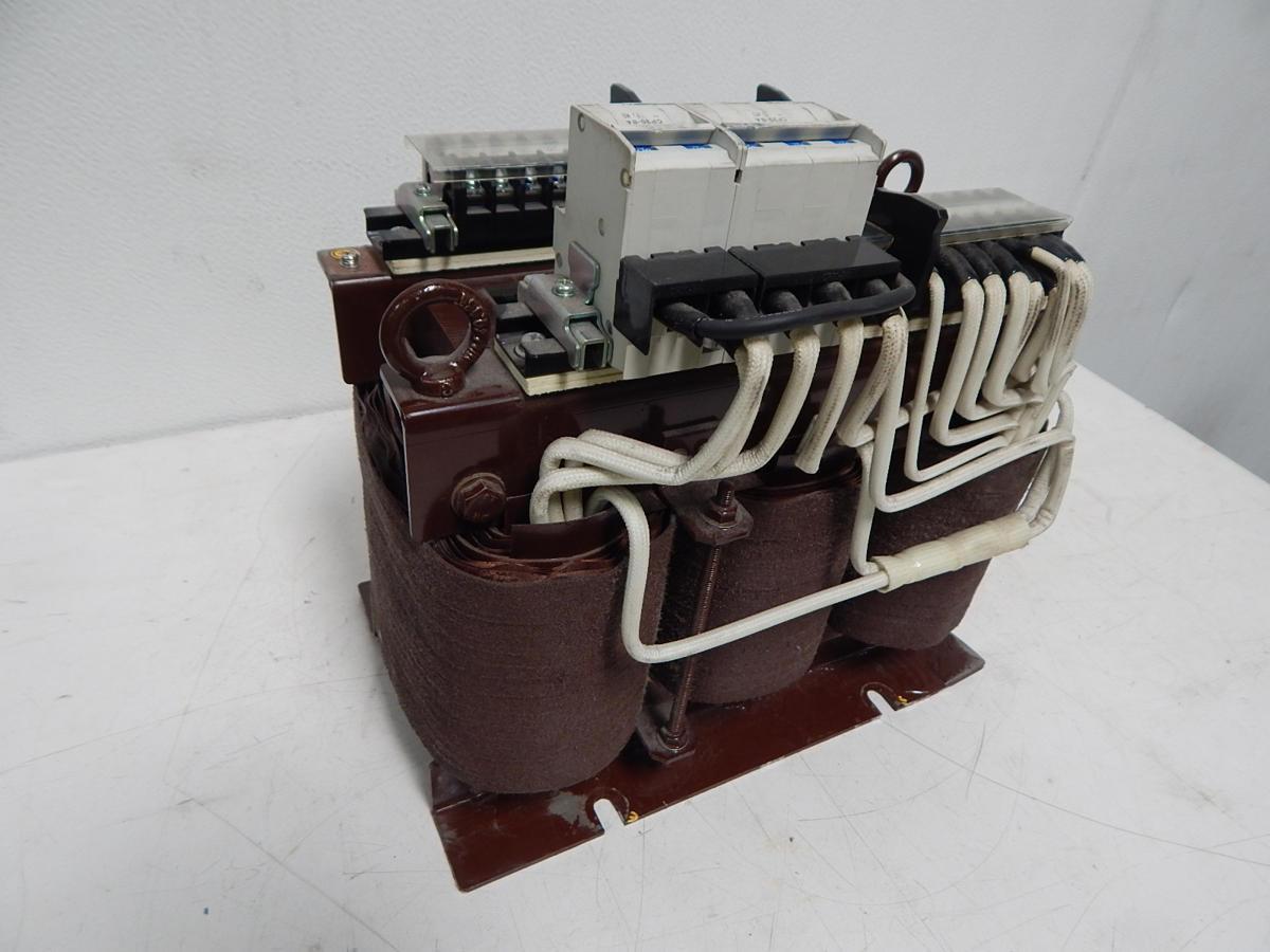 3.6 KVA Multi-Voltage Primary, 200/100 Secondary, Nunome Electric TDS3012, dry type transformer, 3 PH