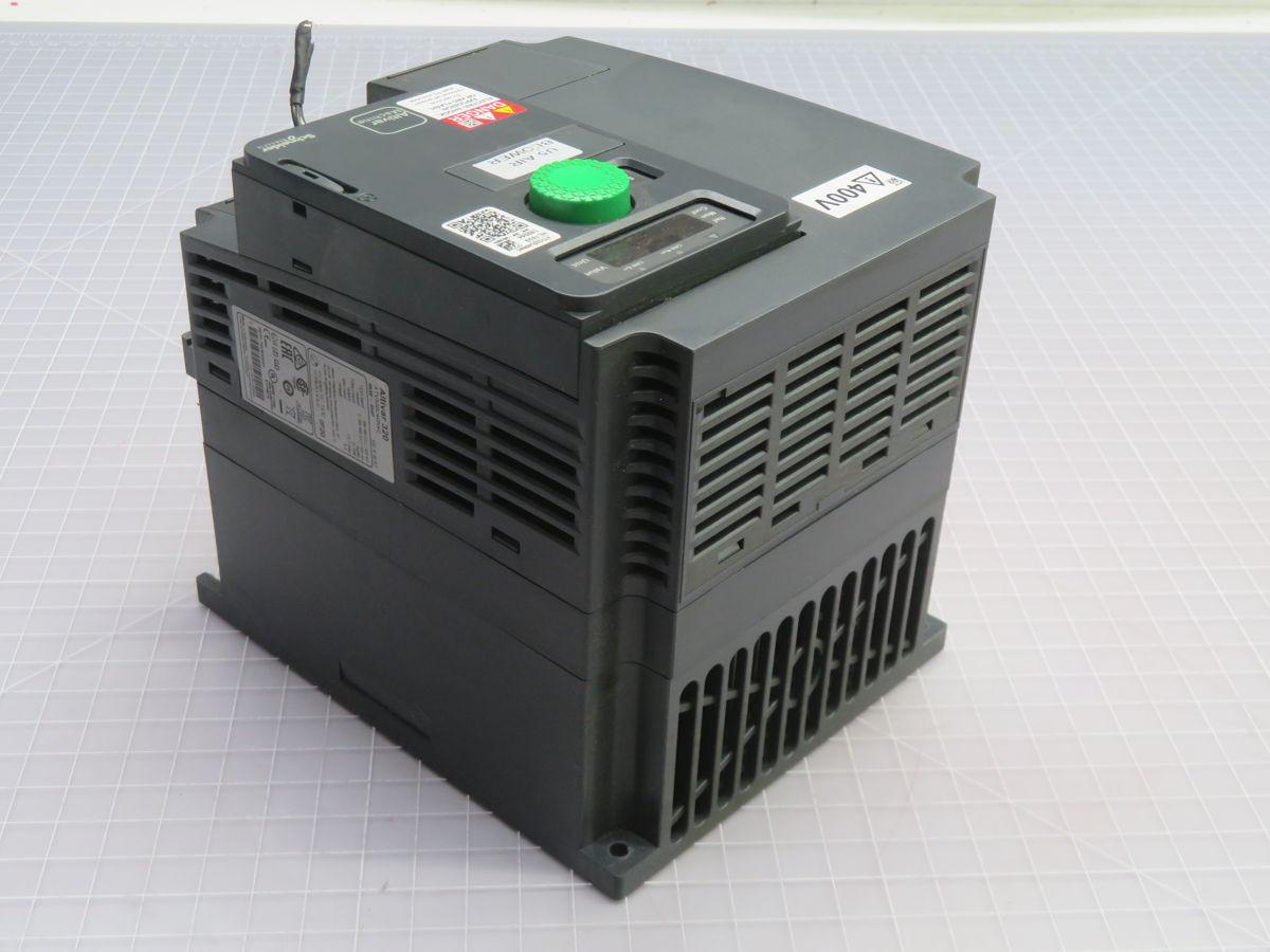 5 HP Schneider #ATV320U40N4C, Altivar 320 variable speed drive, 4 KW, 380-500 Volts, 3 phase, 50/60 Hz, IP20
