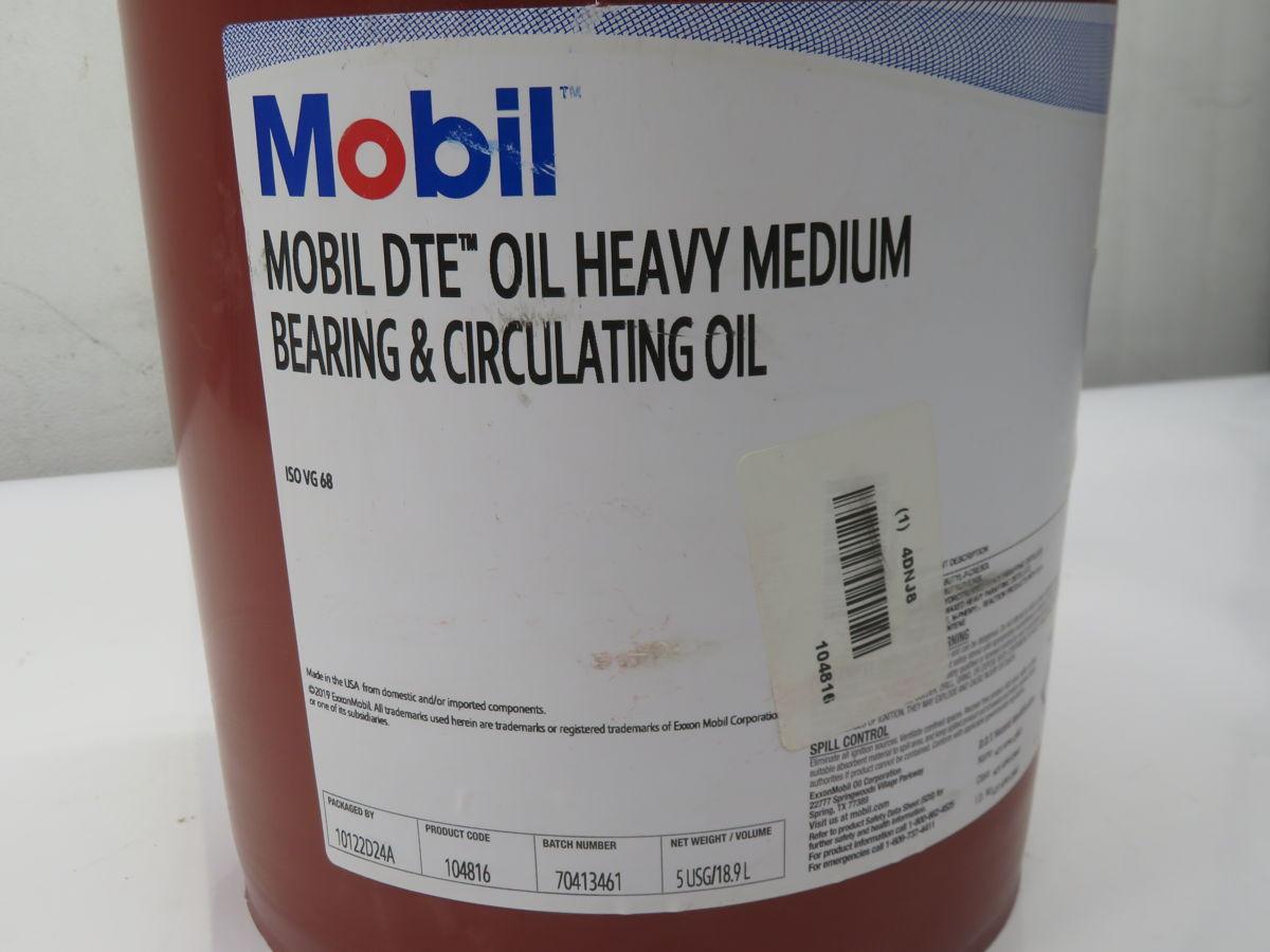 Mobil #SHC-68, ISO VG 68 bearing and circulating oil, 104816