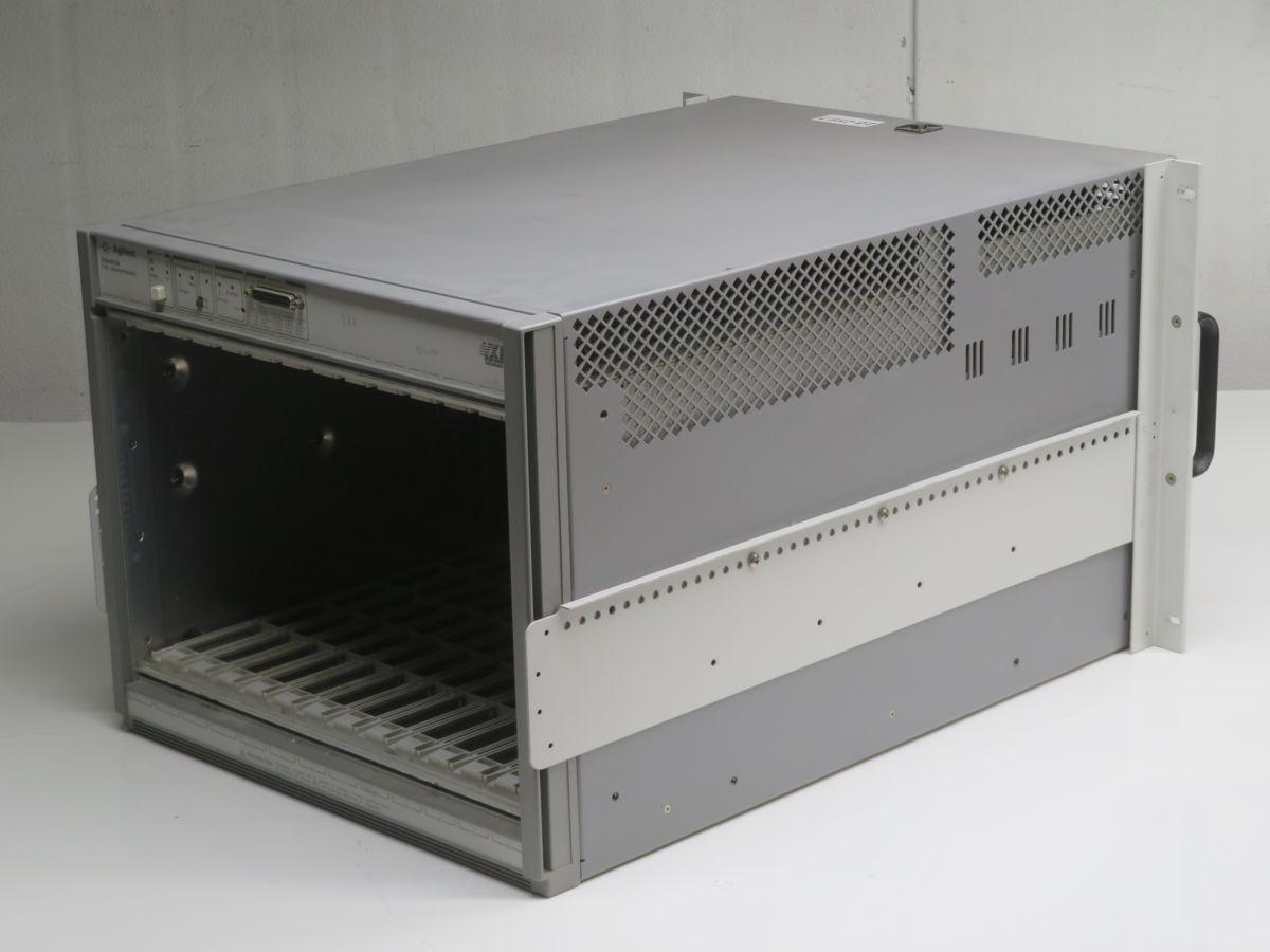 Agilent #E8401A, VXI mainframe rack, 13 slot, 500 W