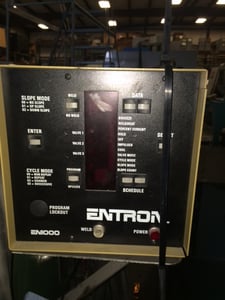 20 KVA Lors #120AP, air operated vertical press type spot welder, 18" throat, 208 V.