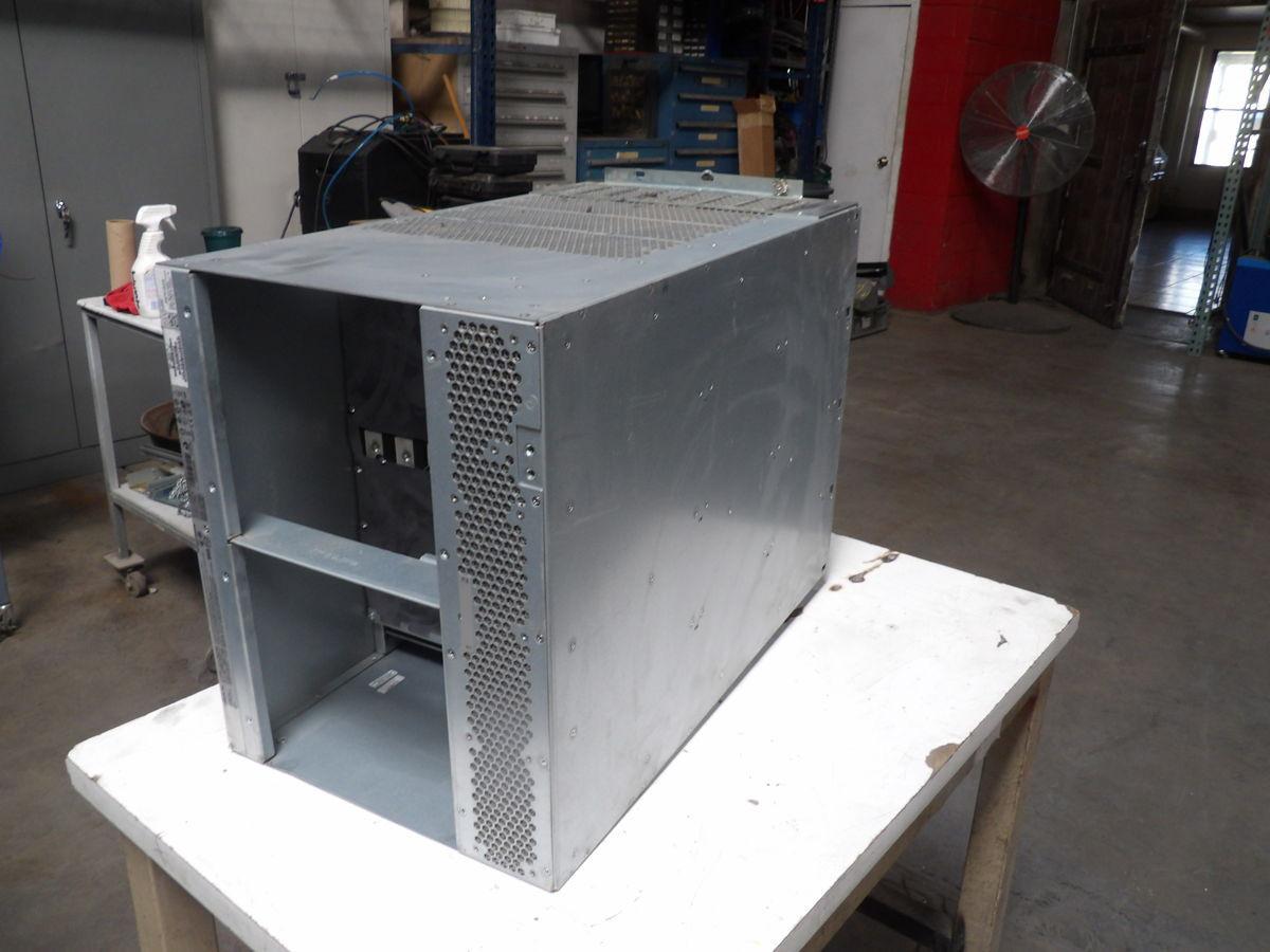 Brocade #VDX-8770-4, chassis w/ (3) fabric modules, (2) management modules, (2) power supplies
