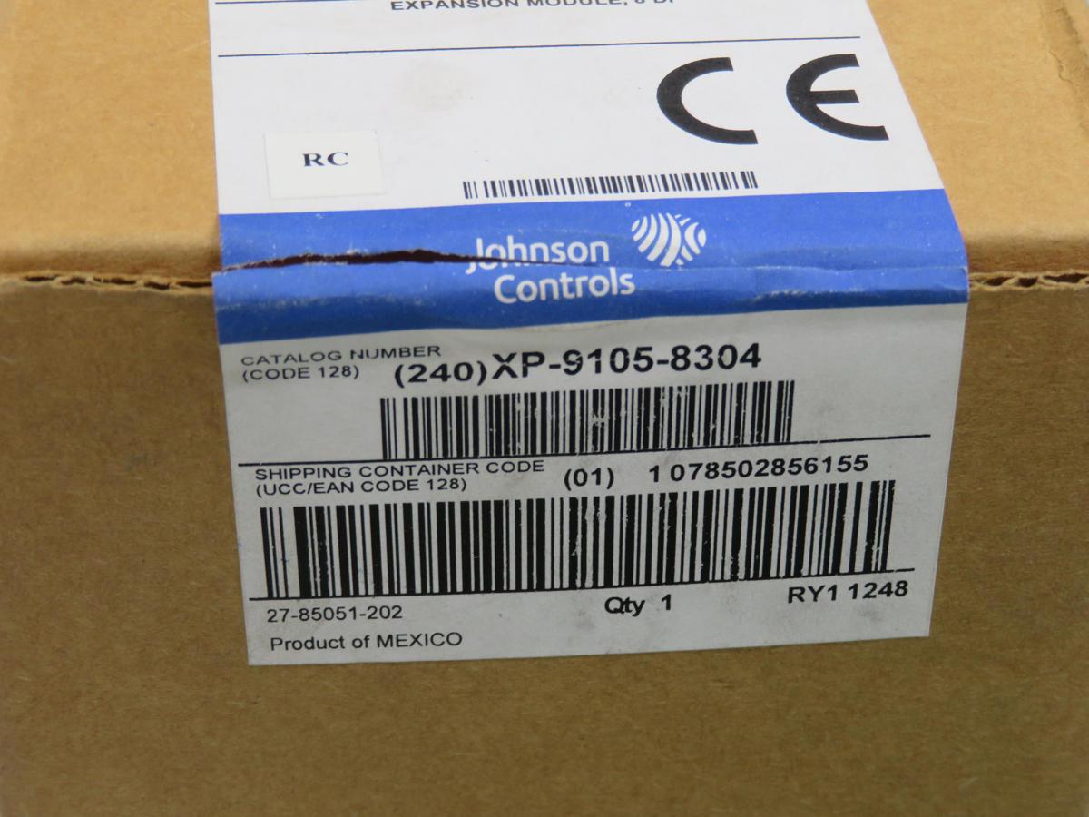 Johnson Controls #XP-9105-8304, temperature/process control