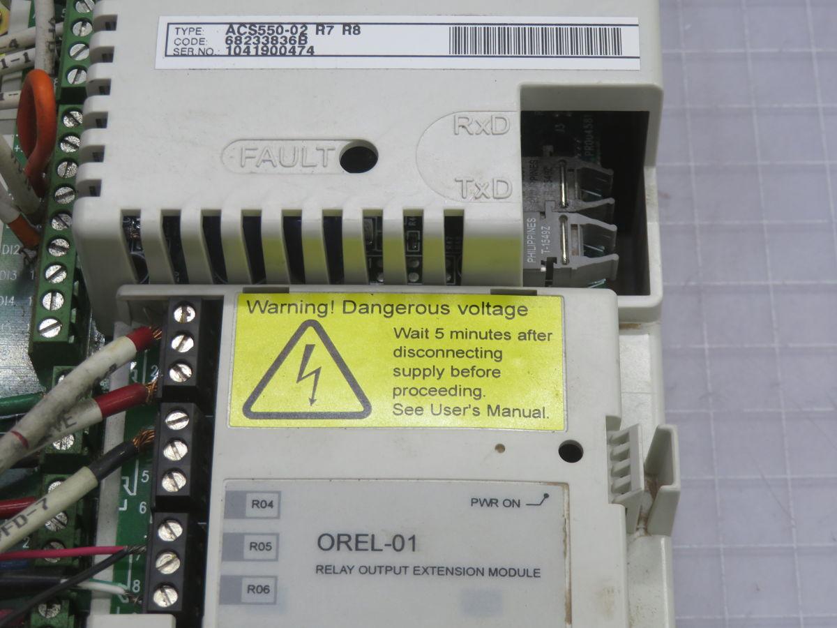 ABB #ACS550-02, R7/R8 inverter control board
