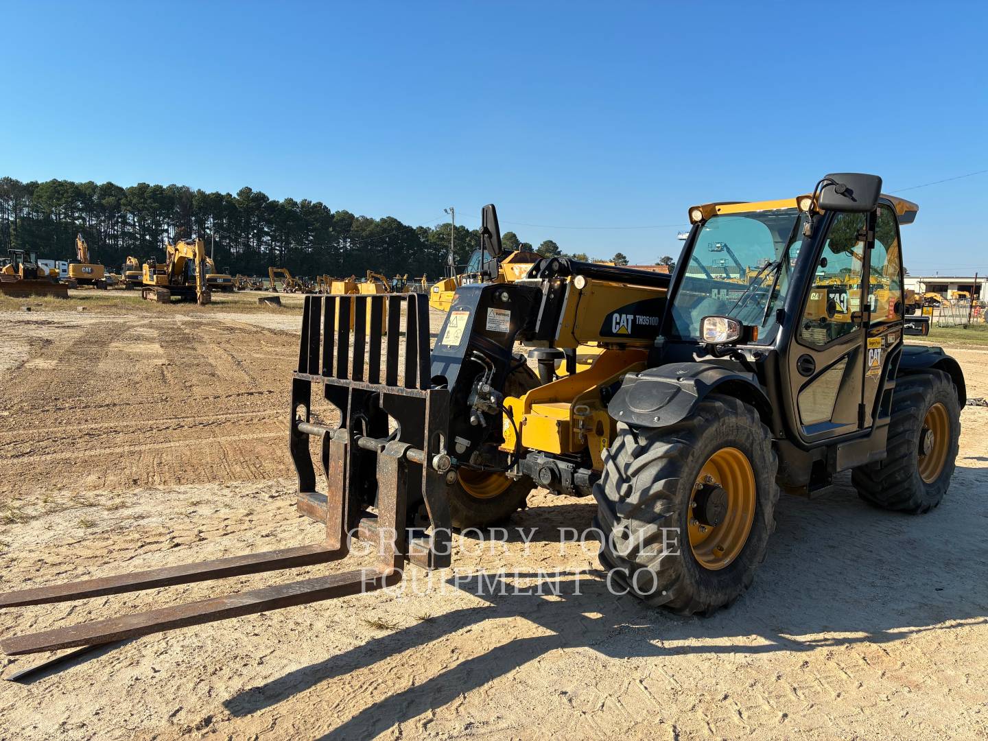 Cat TH3510D, Telehandler, 1145 hours, S/N: TH200306, 2020
