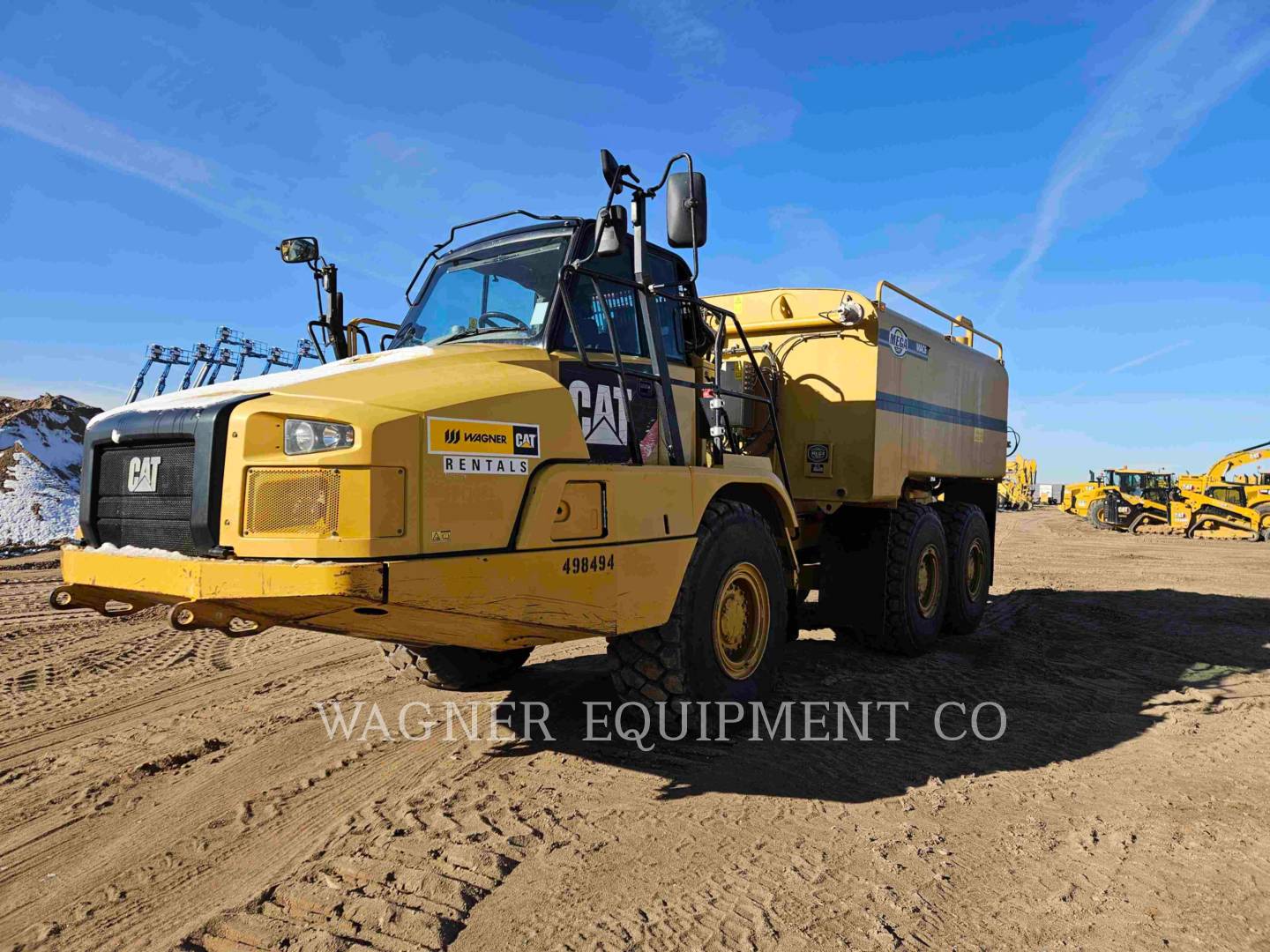 Caterpillar 730C, Water Wagon, 9078 hours, S/N: TFF01053, 2015