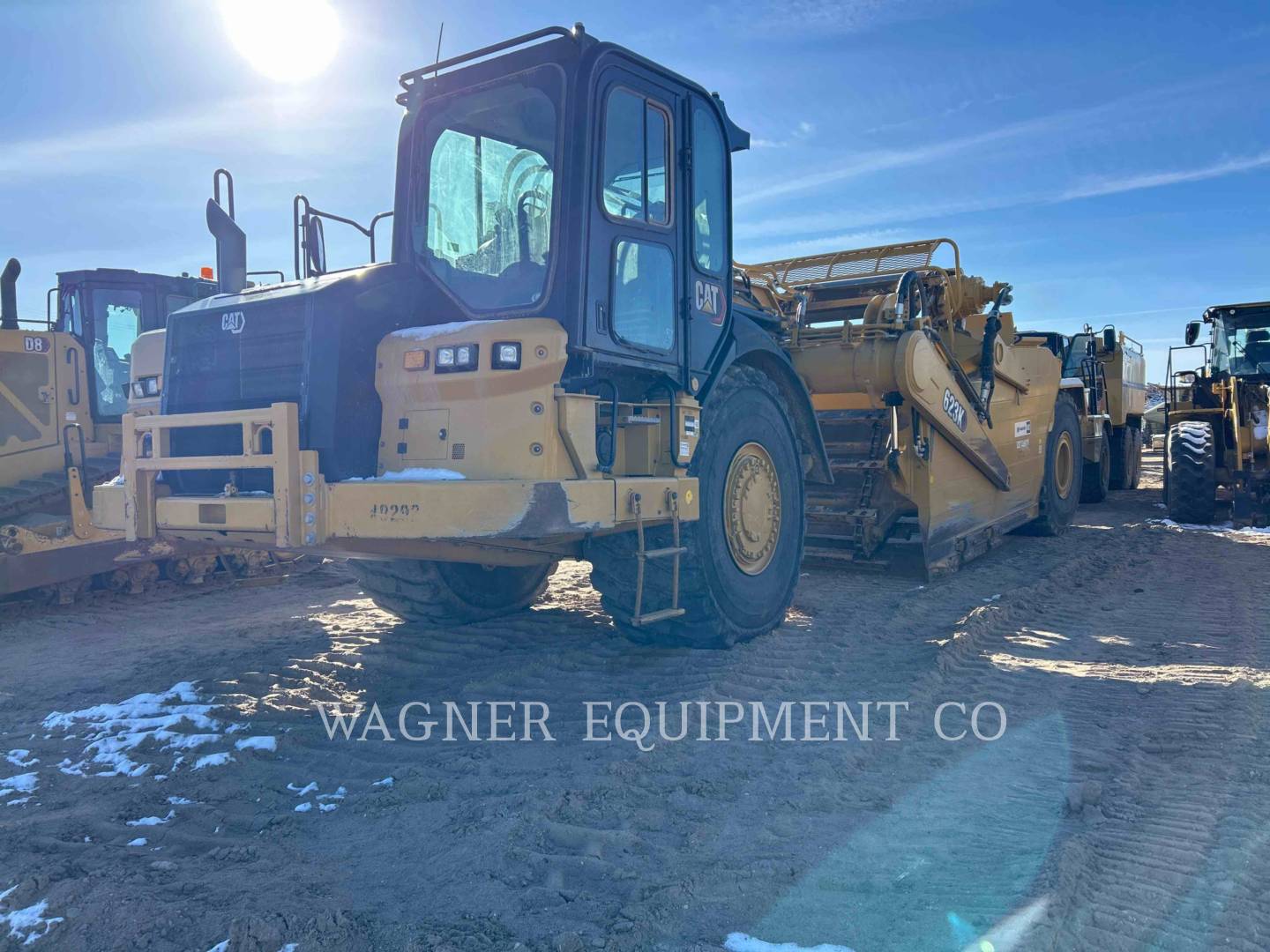 Caterpillar 623K, Wheel Tractor Scraper, 2780 hours, S/N: WTB00492, 2022