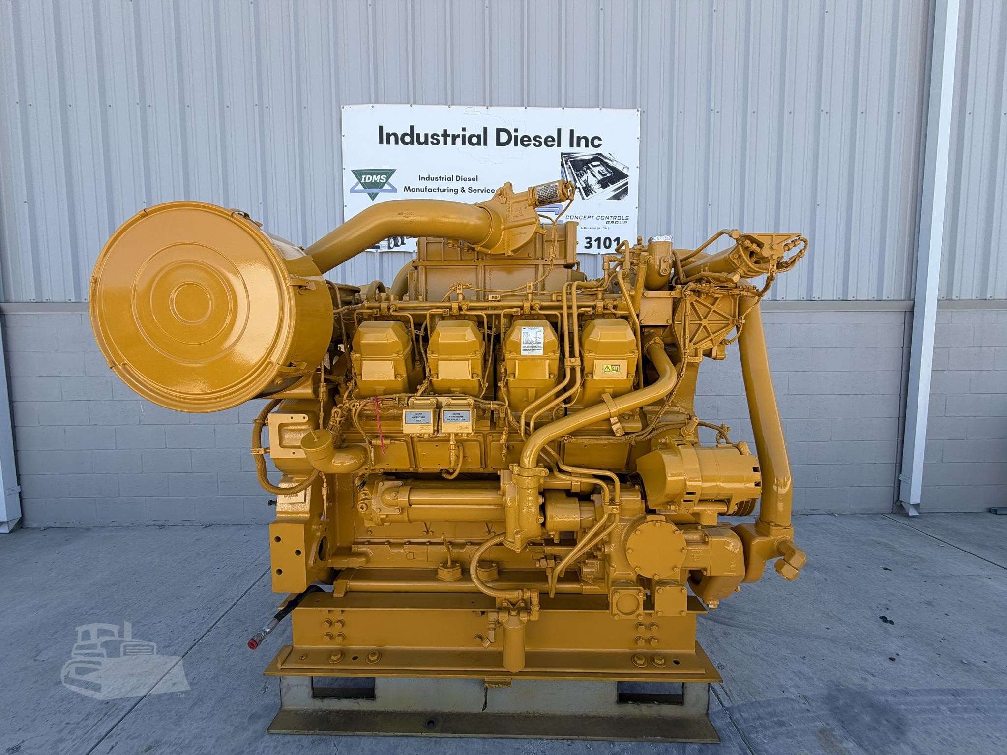 900 HP Caterpillar #3508, Diesel Engine, 1200 RPM, dyno tested, 2,012 hours, 2007