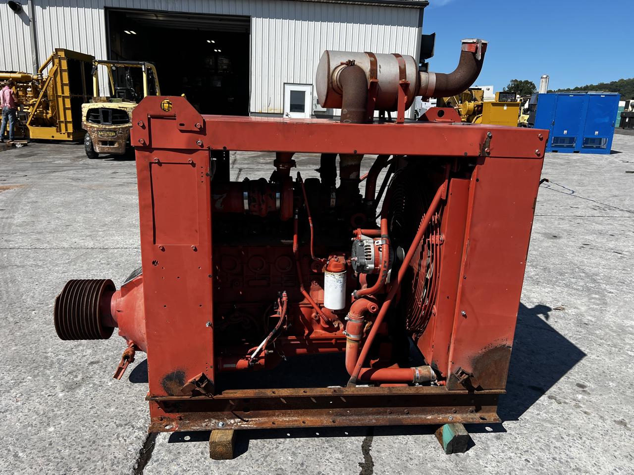250 HP Cummins #QSB6.7, industrial power unit w/ enclosure, Twin Disc #SP114P1 PTO drive, EPA Tier 3